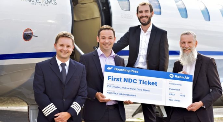 Hahn Air NDC Markus Engelbrecht Hahn Air Andrew Hurst 2e Systems Christopher Allison Hahn Air Phil Douglas 2e Systems